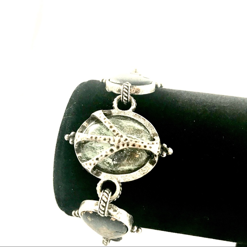 (3/$15) Lucky Brand silver colored bracelet - Picture 3 of 4